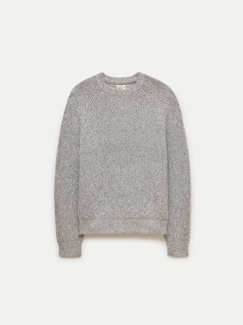 J.CREW Rib-knit sweater in marled cotton