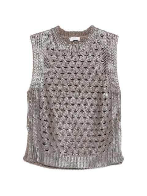 PESERICO cut-out vest