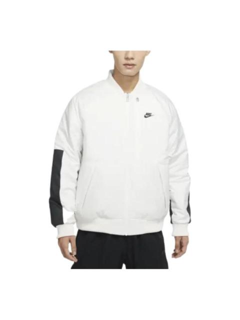 Nike 2-way padded bomber jacket 'Black White' DD6850-030