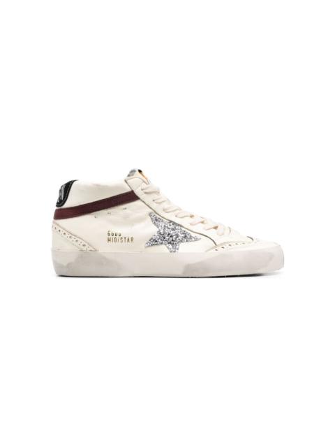 Golden Goose Mid Star Leather Sneakers