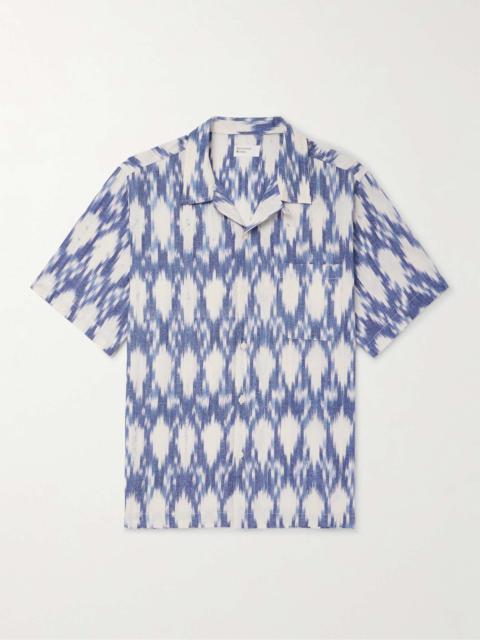 Road Convertible-Collar Cotton Shirt
