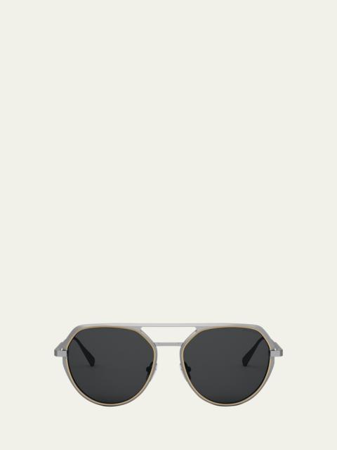 BVLGARI Octo Geometric Sunglasses