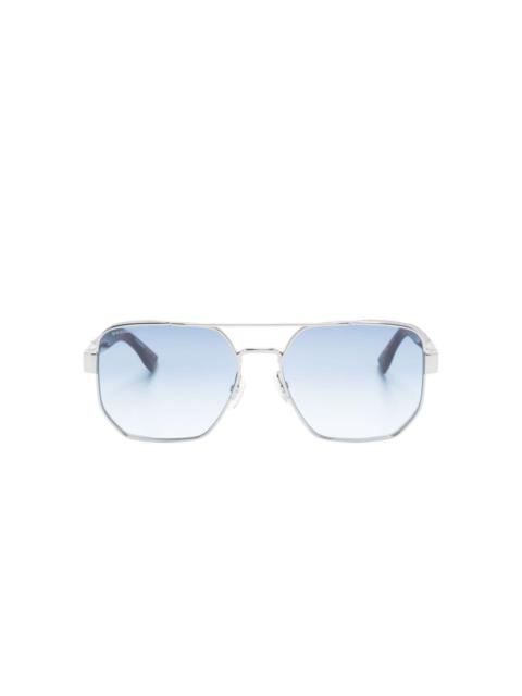 DSQUARED2 logo-embossed pilot-frame sunglasses