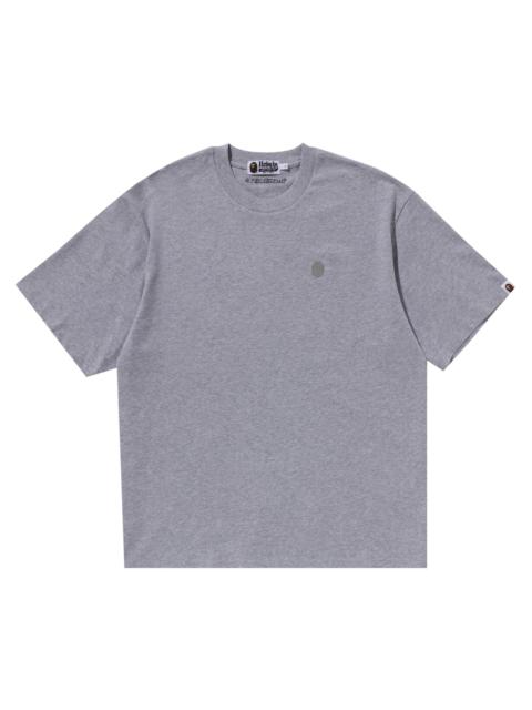 BAPE Tonal Ape Head One Point Tee 'Grey'