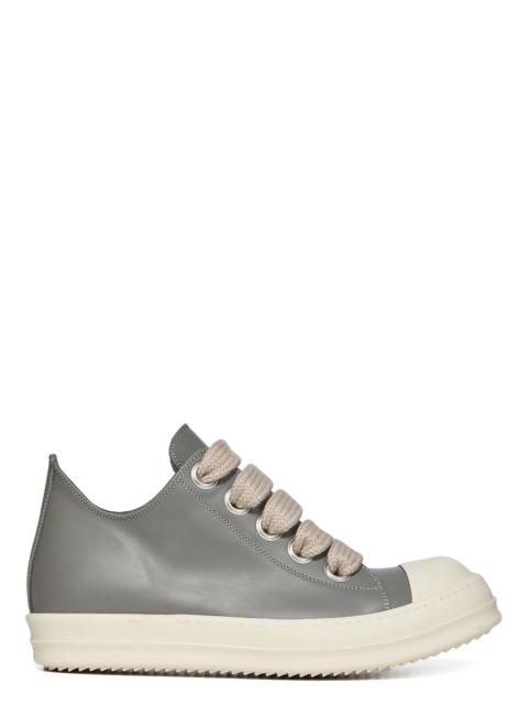 Rick Owens Gray Temple Jumbolace Low Sneakers