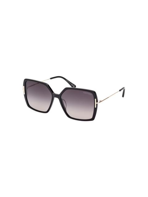 TOM FORD square-frame gradient sunglasses