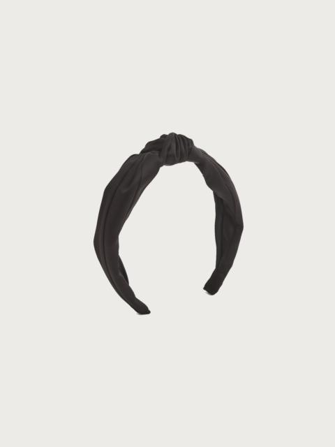J.CREW Knot headband in satin