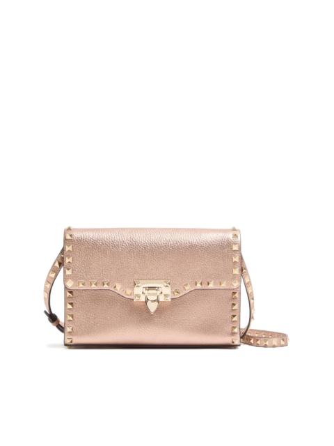 Valentino small Rockstud grainy leather crossbody bag