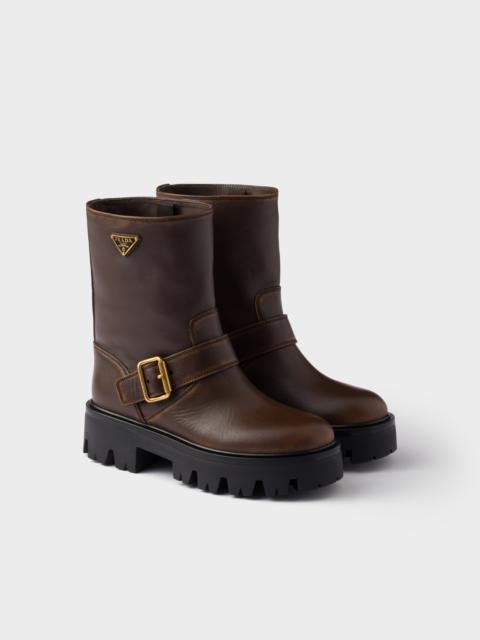 Prada Leather booties