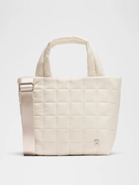 lululemon Quilted Grid Small Tote Bag 5L