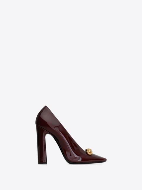 silvana pumps in patent leather