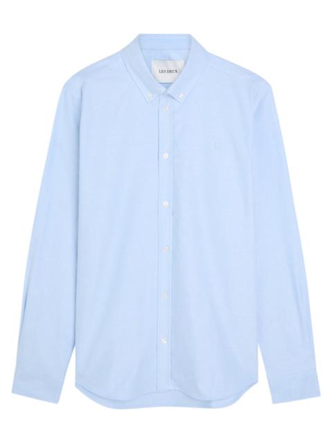 Les Deux Les Deux Konrad Oxford Stretch-cotton Shirt