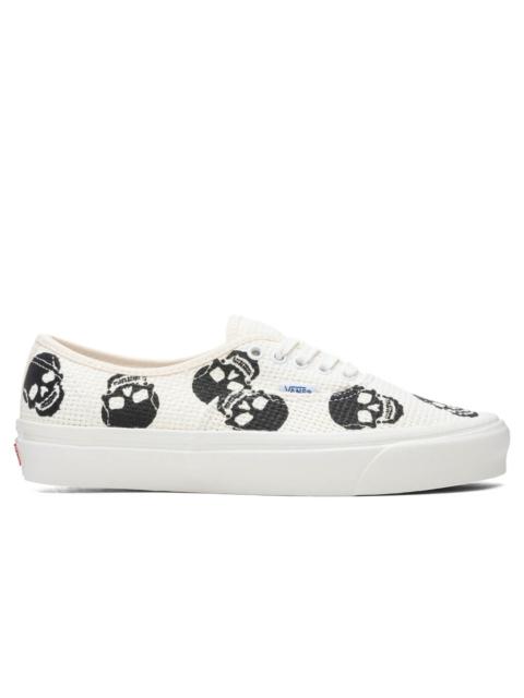 Vans AUTHENTIC 44 DX 'ANAHEIM FACTORY' - NEEDLEPOINT/SKULLS