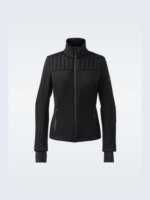 LENORA Bonded 3-layer ski jacket with stand collar
