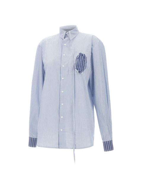 OTTOLINGER patch-detail striped shirt