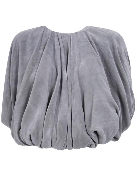 Rick Owens Cropped Cape "Temple Bubble"