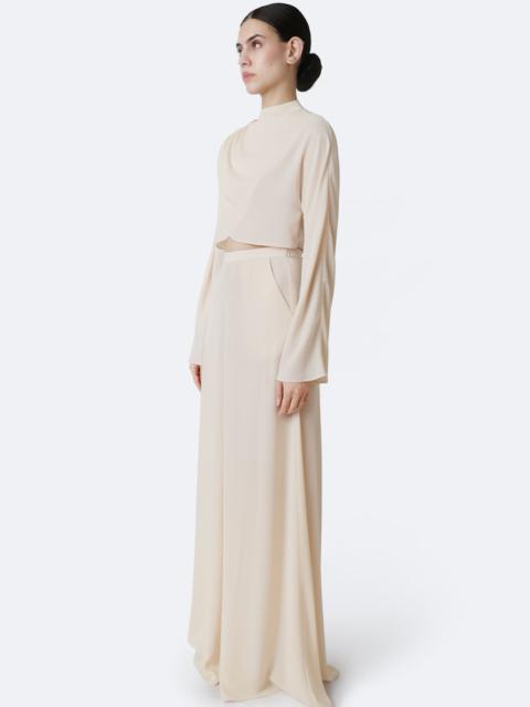 LAPOINTE Georgette Wide Leg Pant