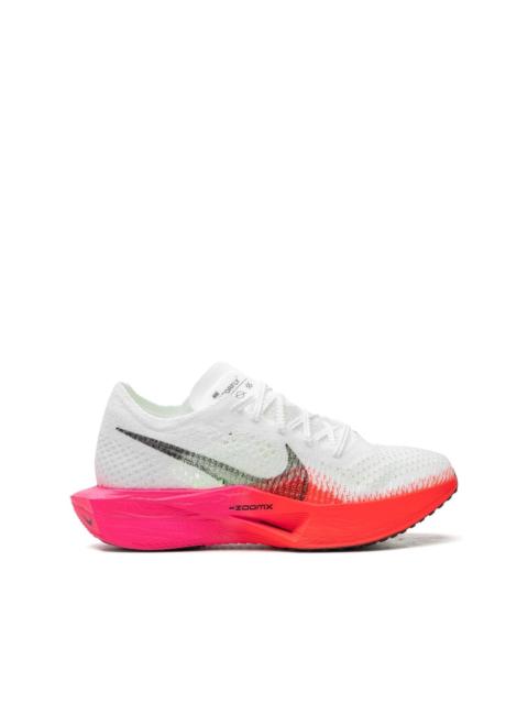 Nike ZoomX Vaporfly 3 "White/Bright Crimson/Fierce Pink/Black" sneakers
