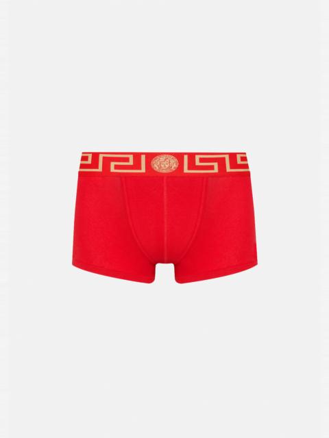 VERSACE Greca Border Low Rise Trunks
