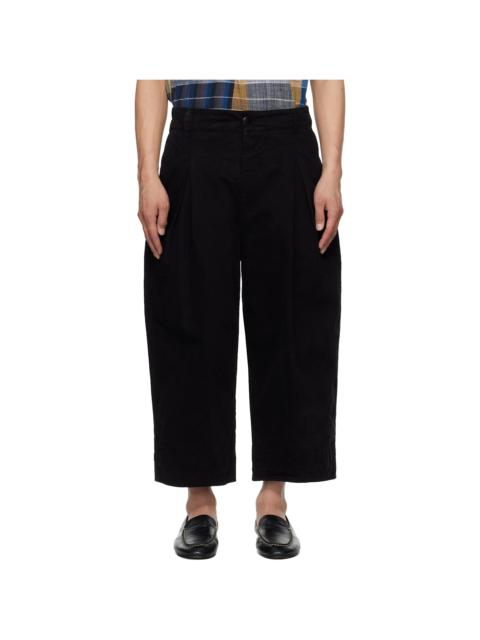 Toogood Black 'The Etcher' Trousers