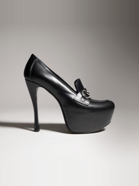 GUCCI Women's platform pump with Horsebit