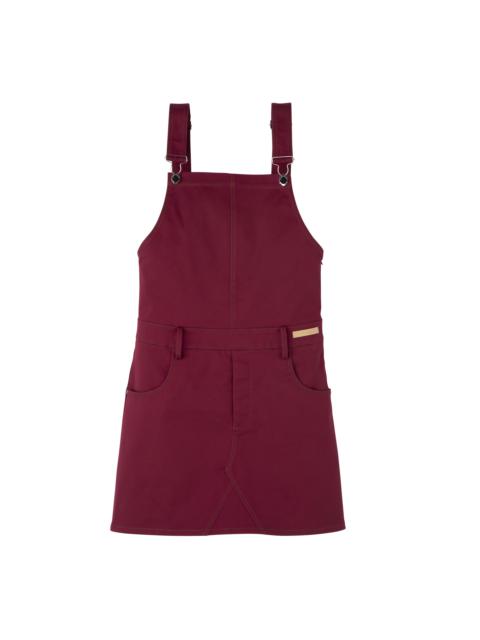Longchamp Dress Beetroot - Gabardine