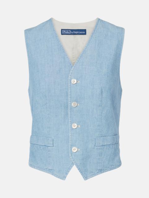 Polo Ralph Lauren Pauline cotton vest