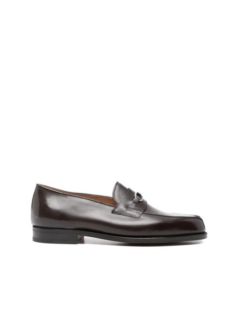 John Lobb leather loafers