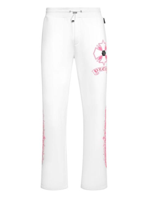 PHILIPP PLEIN Puffy Chrome Crest track pants