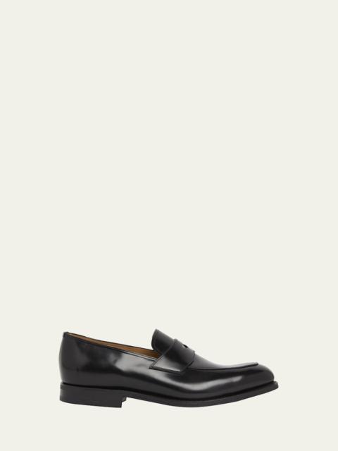 Church's Men's Hertford Leather Rubber-Sole Penny Loafers