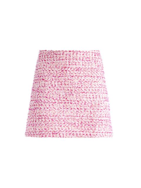 Alice + Olivia RILEY A-LINE TWEED SKIRT