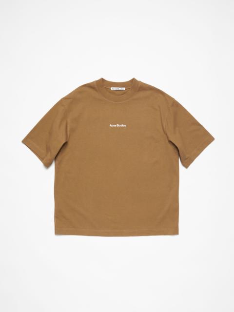 T-shirt logo - Mud beige