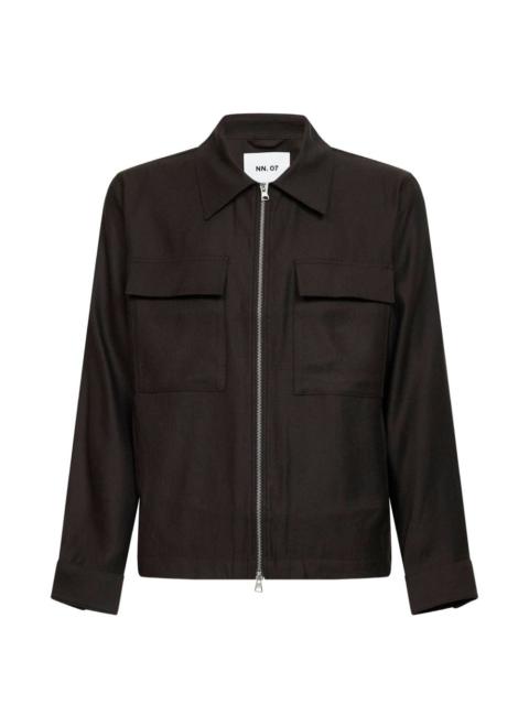 NN07 Alban zip-up jacket