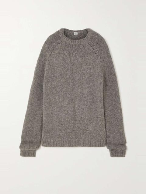 Llama-blend sweater