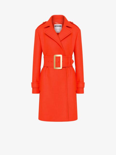 Moschino CLOTH COAT WITH BELT