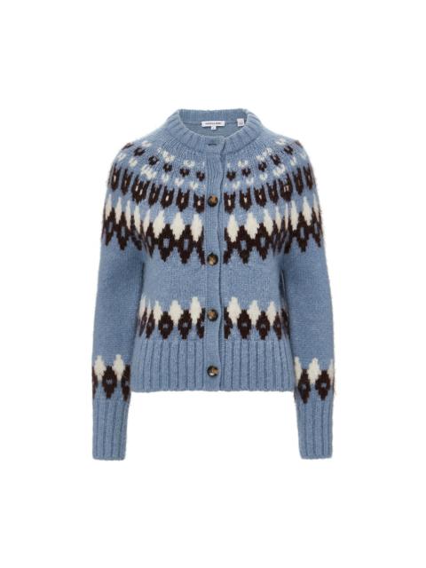 VERONICA BEARD CHRISTINA FAIRISLE CARDIGAN