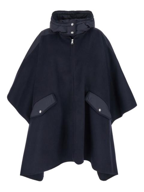 Moncler front-pocket hooded cape