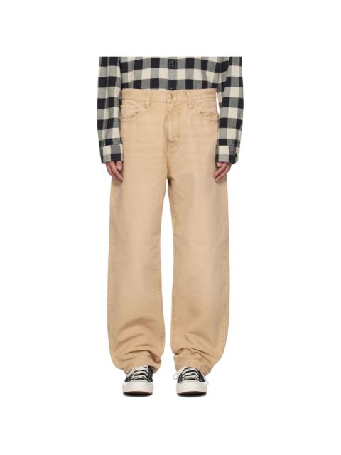 Carhartt Beige Landon Canvas Trousers