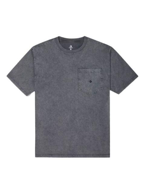 Converse Converse Fashion Pocket T-Shirt 'Dark Grey' 10021491-A02