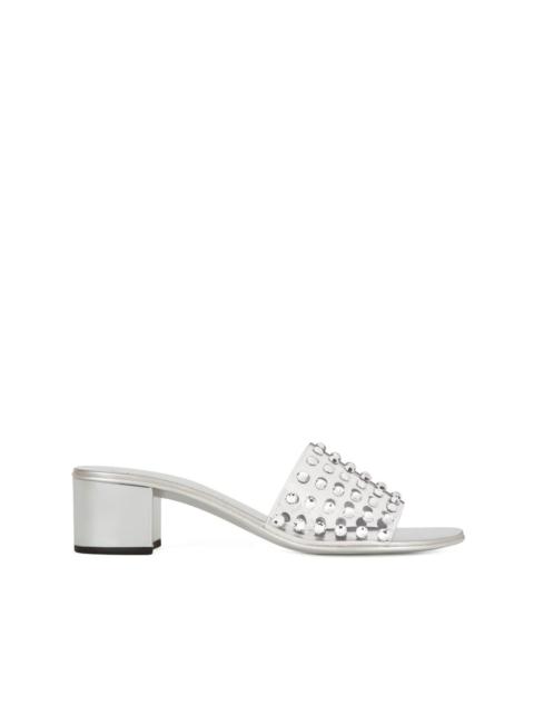 Giuseppe Zanotti Adelia 40 crystal-embellished sandals