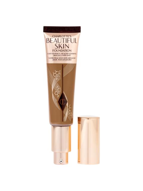 Charlotte Tilbury Beautiful Skin Medium Coverage Liquid Foundation with Hyaluronic Acid