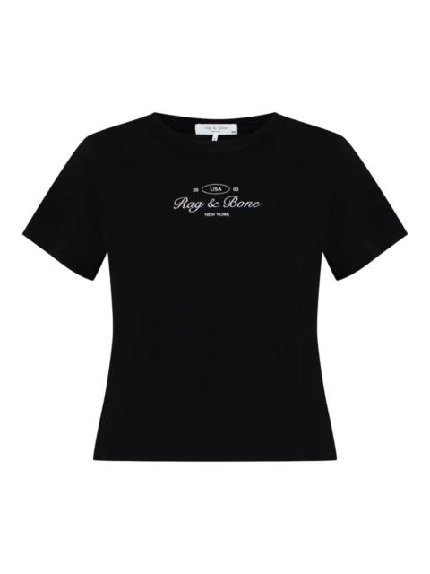rag & bone Script Baby Tee