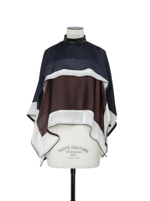 sacai Satin x Chiffon Pullover
