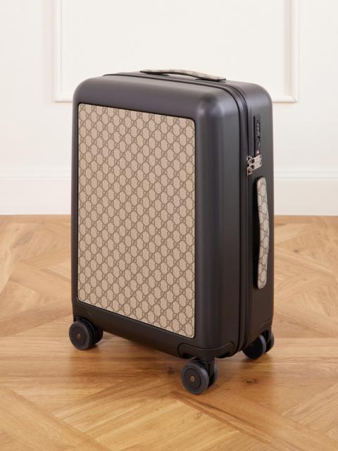 GUCCI Porter Light Gg Printed Coated-canvas Suitcase