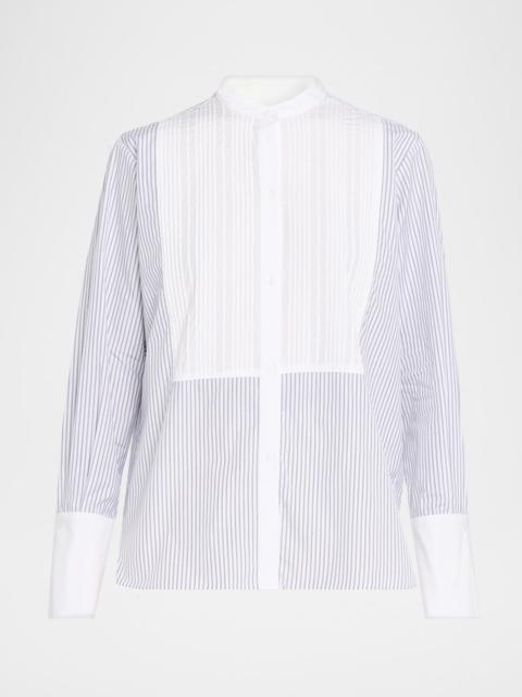 TWP The Night Before Striped Cotton Top