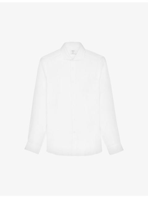 REISS Ruban regular-fit linen shirt