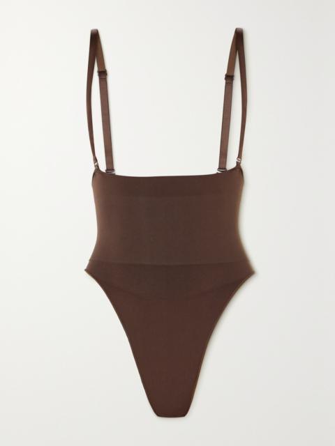 SKIMS Core Control thong - Cocoa Brown
