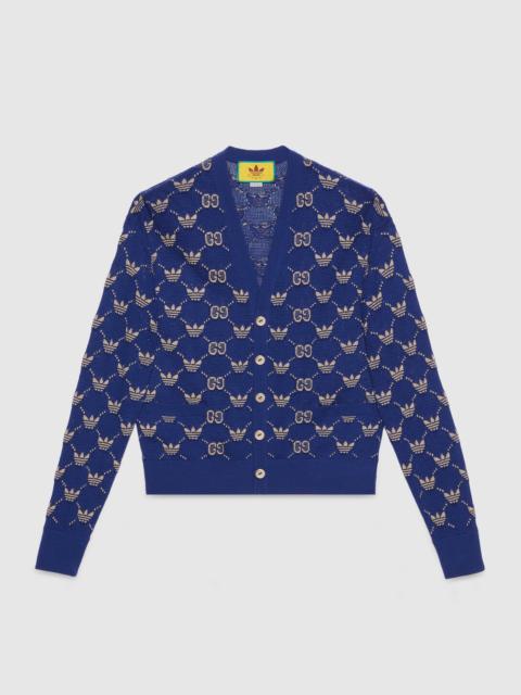 GUCCI adidas x Gucci GG Trefoil cardigan