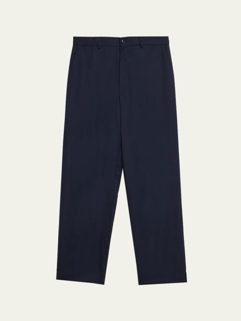 GIORGIO ARMANI Cashmere Straight-Leg Tailored Pants