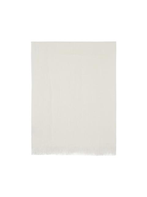 Max Mara Off-White Alfredo Scarf